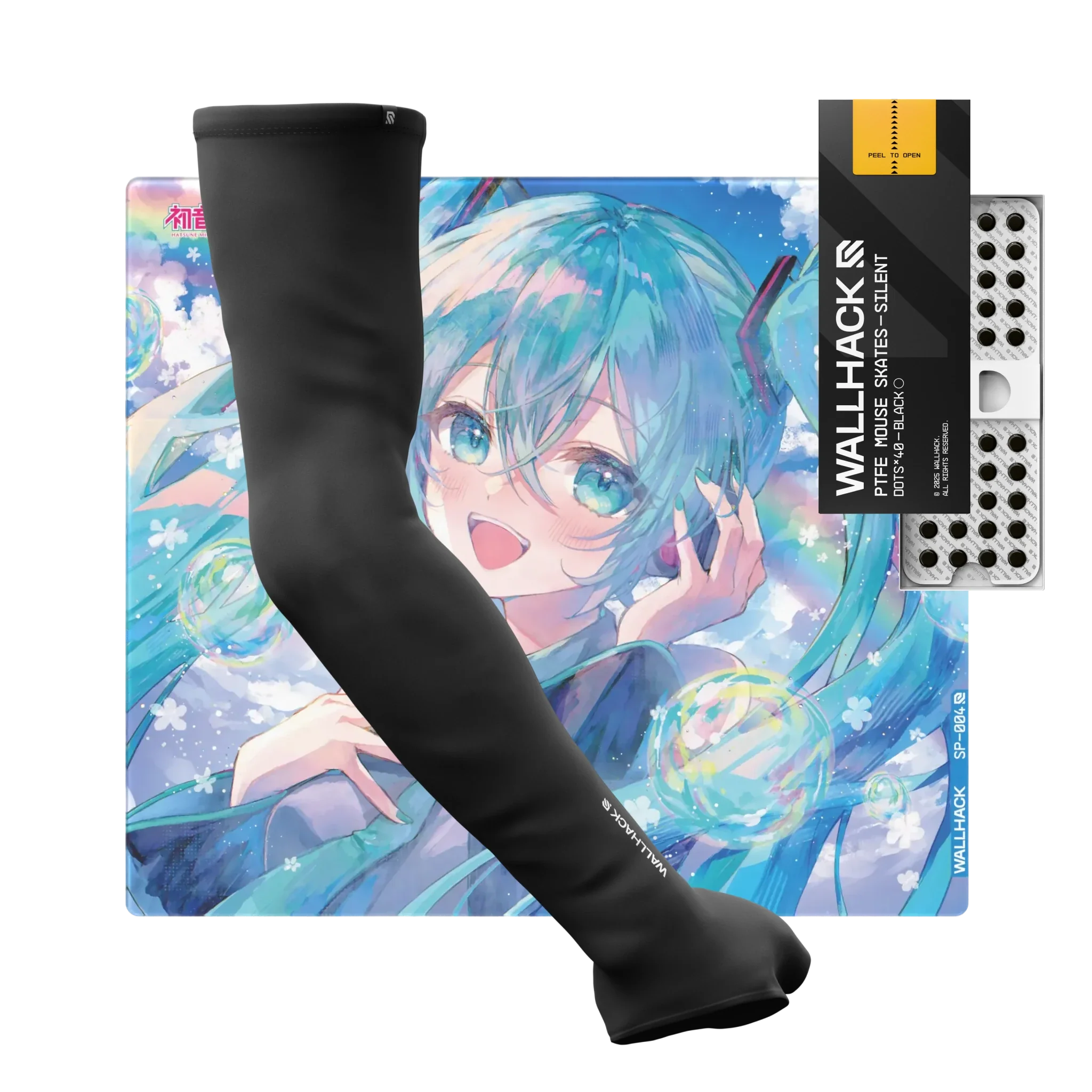 SP-004: Summer Miku Bundle with PTFE Silent Skates & Pro Sleeve - Image 10