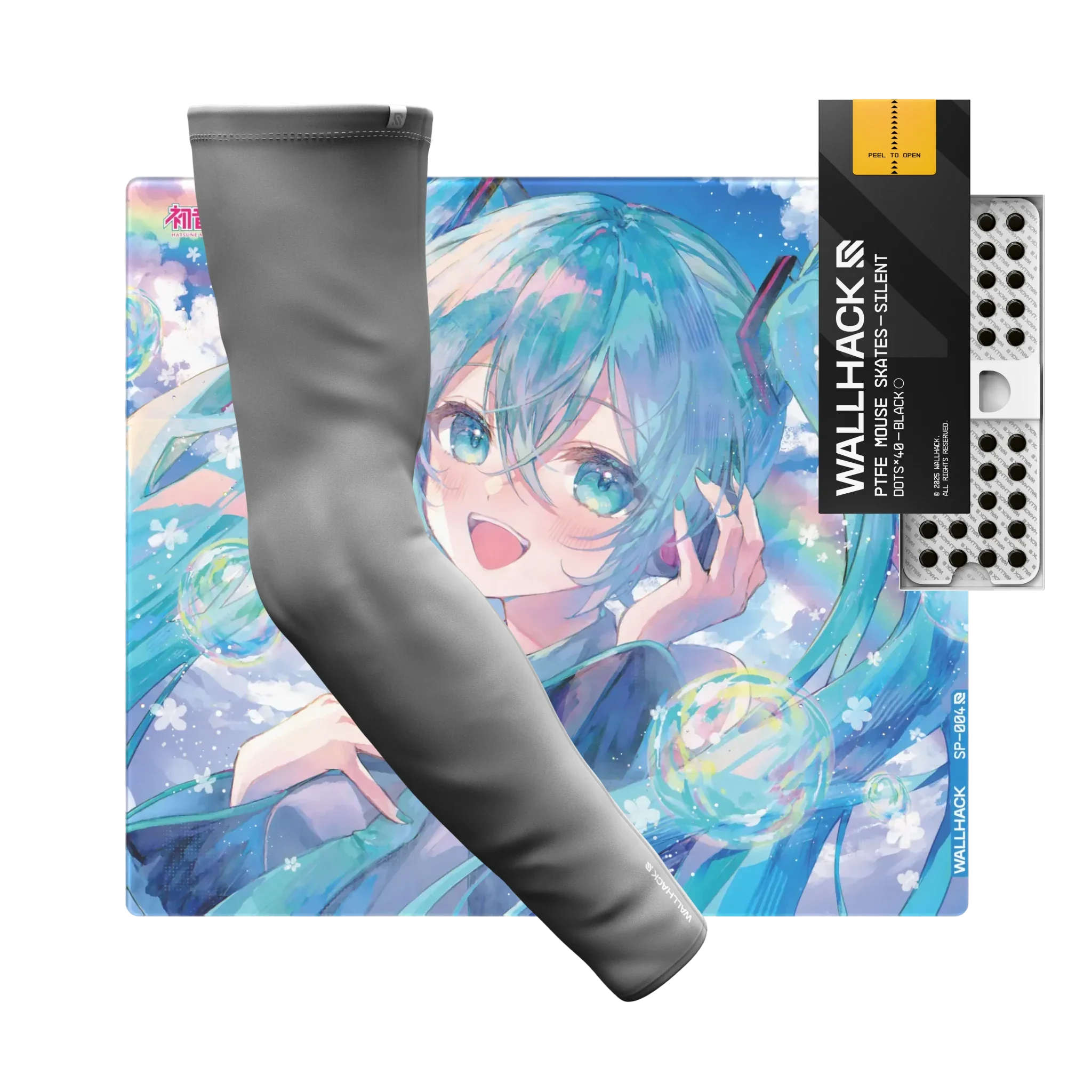 SP-004: Summer Miku Bundle with PTFE Silent Skates & Pro Sleeve - Image 9