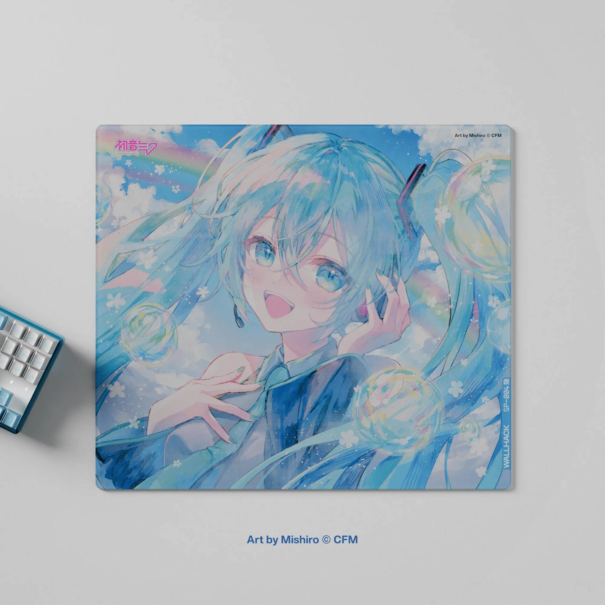 SP-004: Summer Miku Bundle with PTFE Silent Skates & Pro Sleeve - Image 4