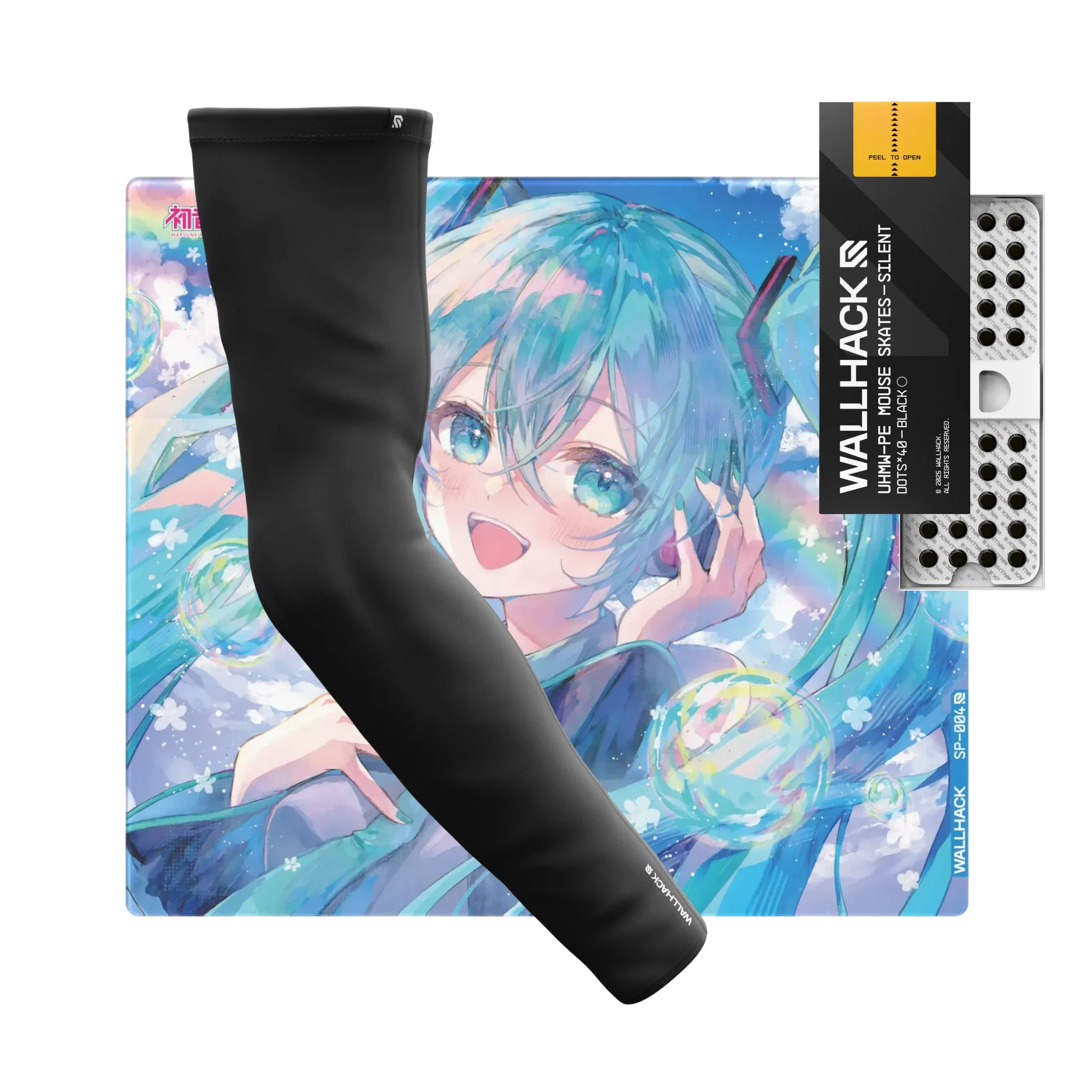 SP-004: Summer Miku Bundle with UHMW Silent Skates & Pro Sleeve - Image 8
