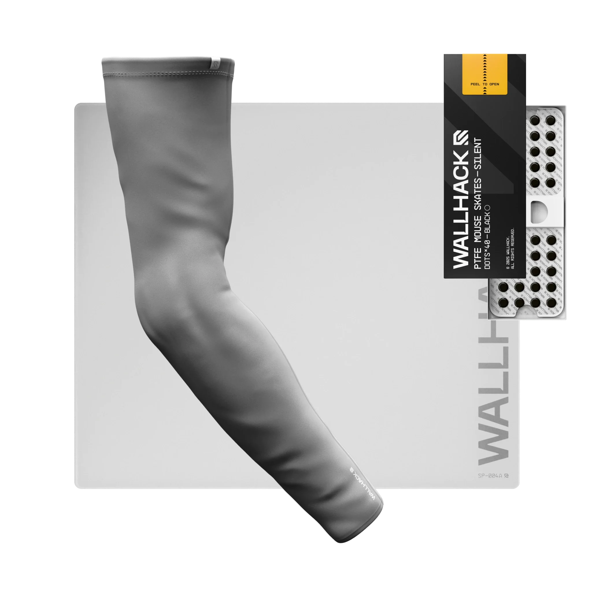 SP-004A (White) Bundle with PTFE Silent Skates & Pro Sleeve - Image 9