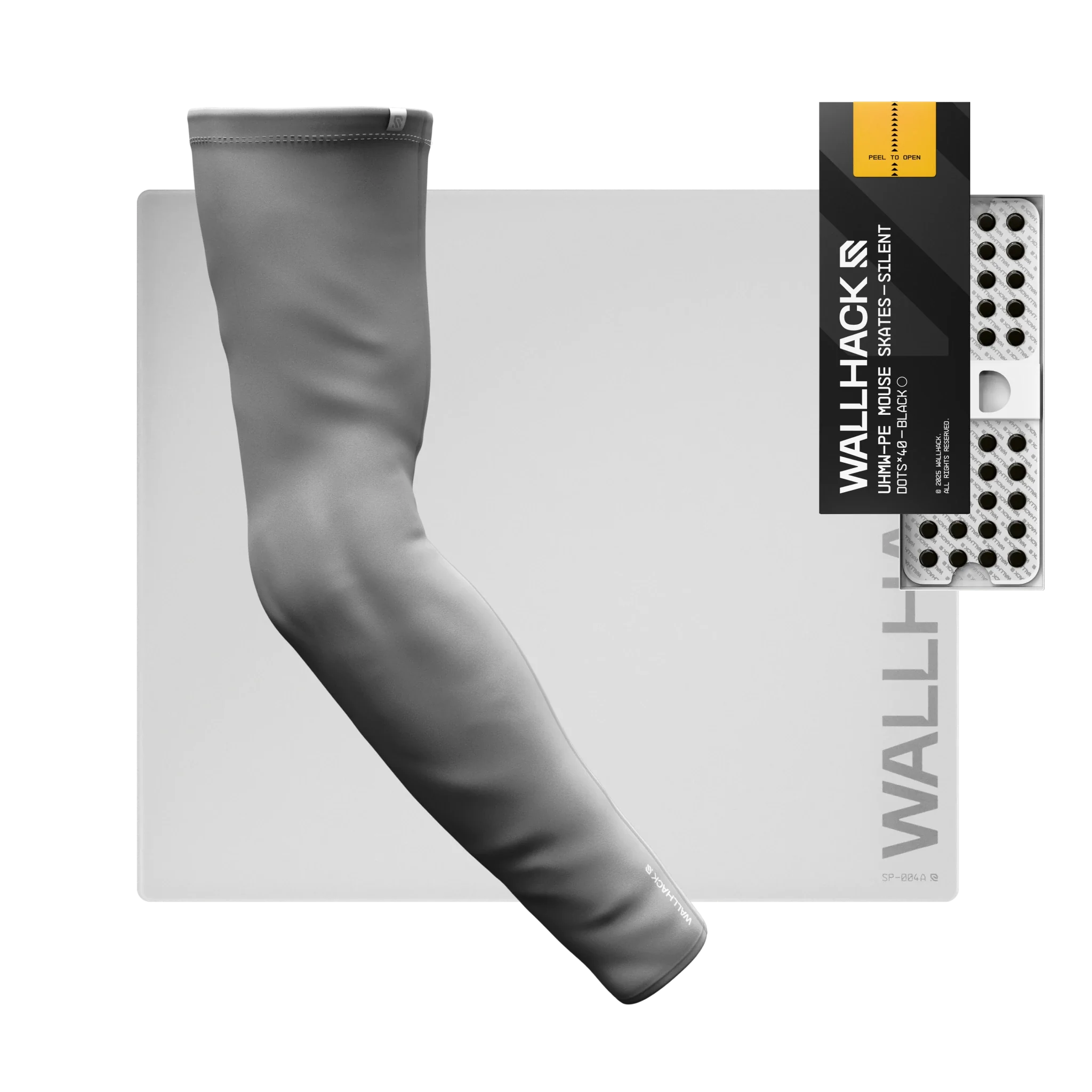 SP-004A (White) Bundle with UHMW Silent Skates & Pro Sleeve - Image 7