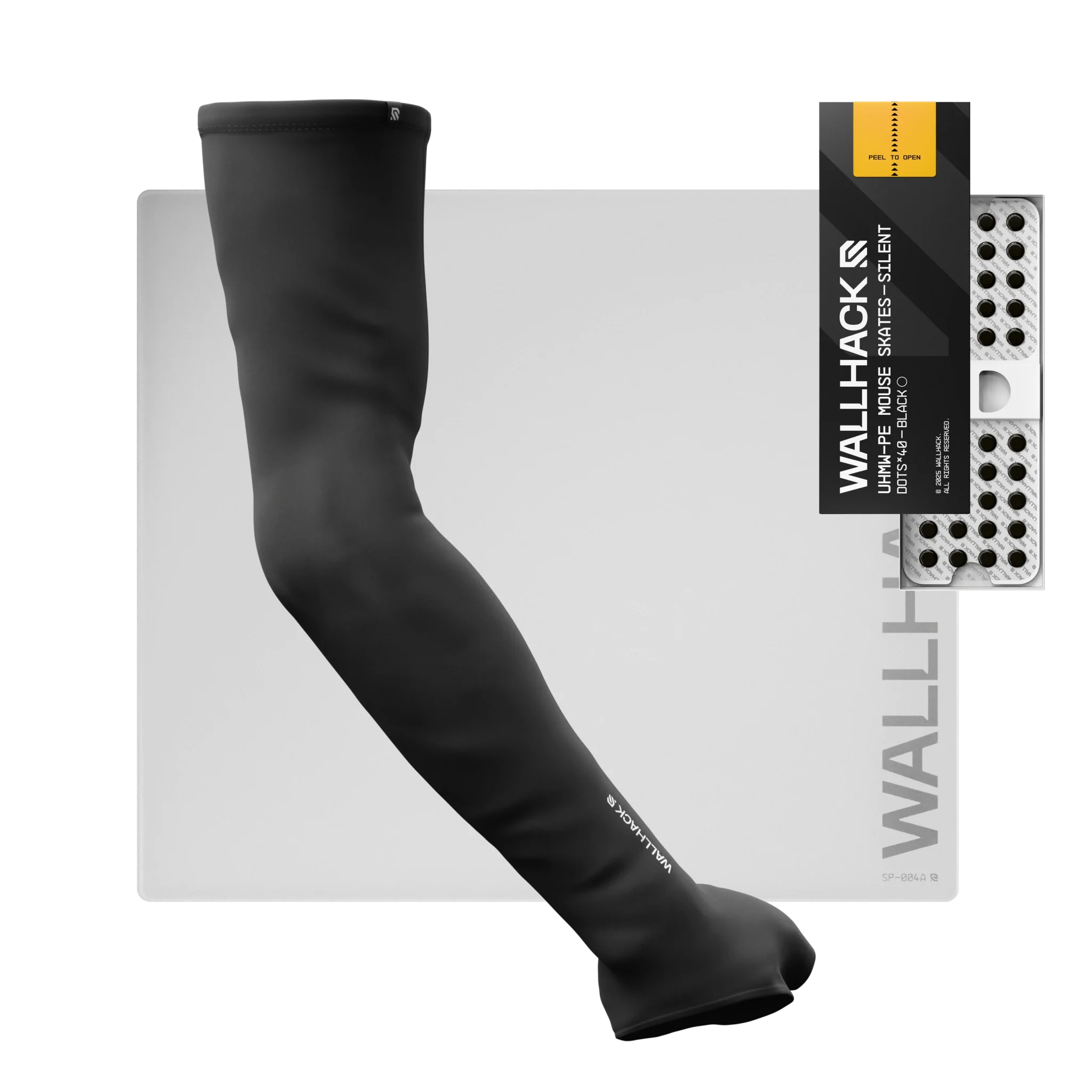 SP-004A (White) Bundle with UHMW Silent Skates & Pro Sleeve - Image 8