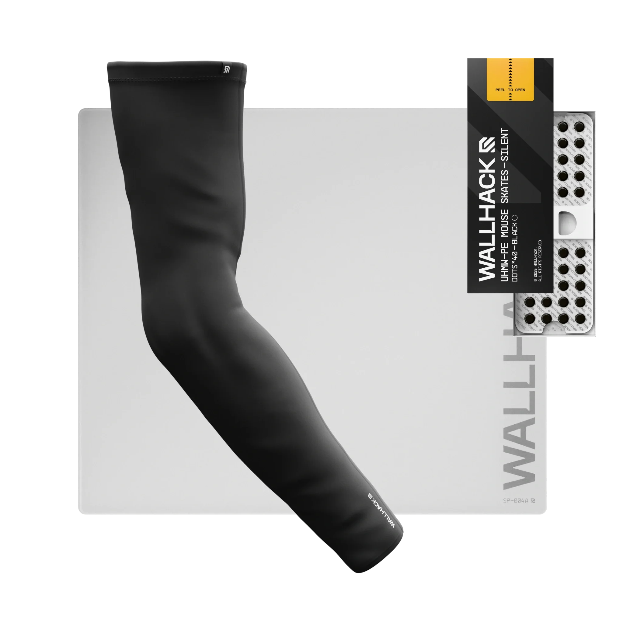 SP-004A (White) Bundle with UHMW Silent Skates & Pro Sleeve - Image 9