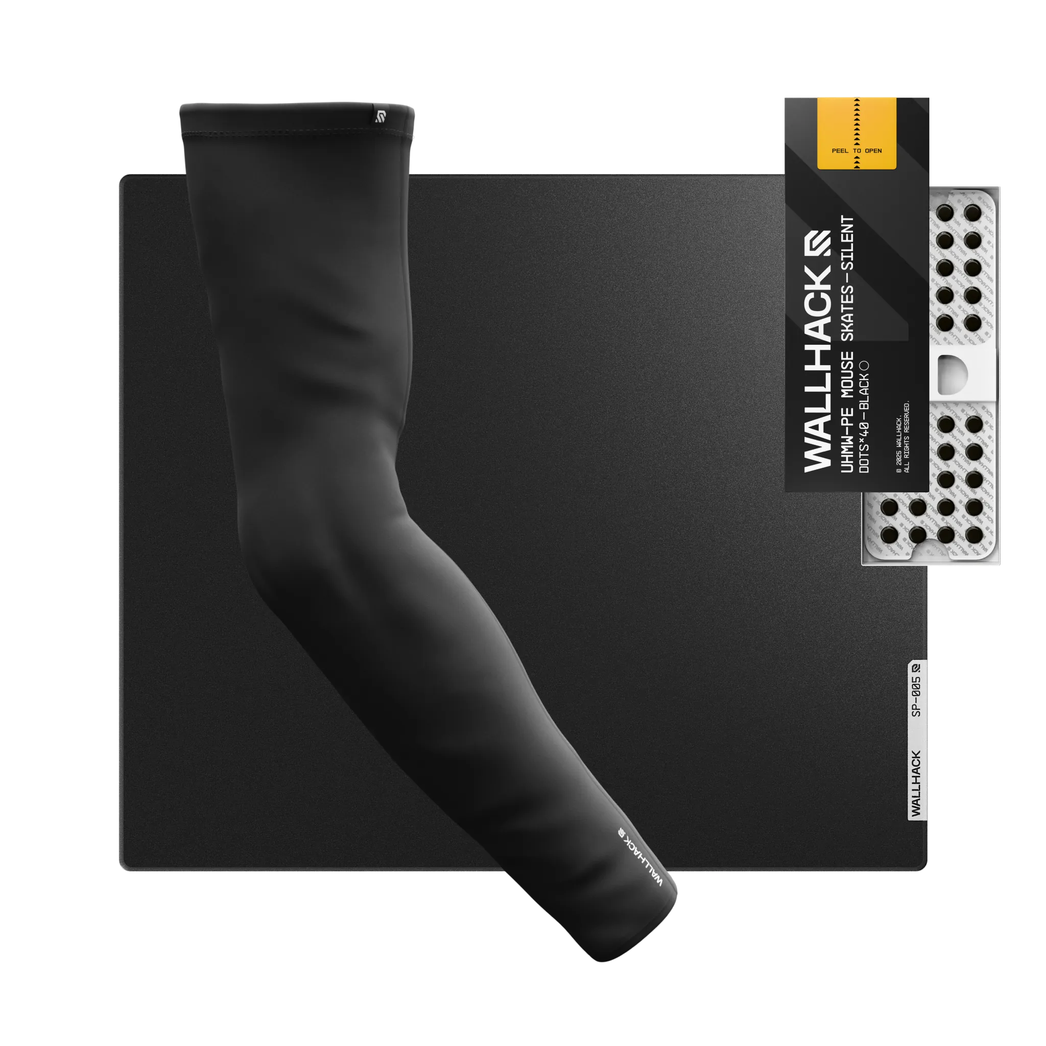 SP-005 (Black) Bundle with UHMW Silent Skates & Pro Sleeve - Image 10
