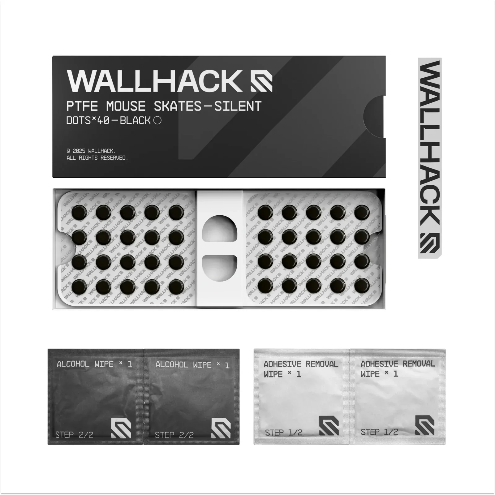 SP-004A (White) Bundle with PTFE Silent Skates & Pro Sleeve - Image 7