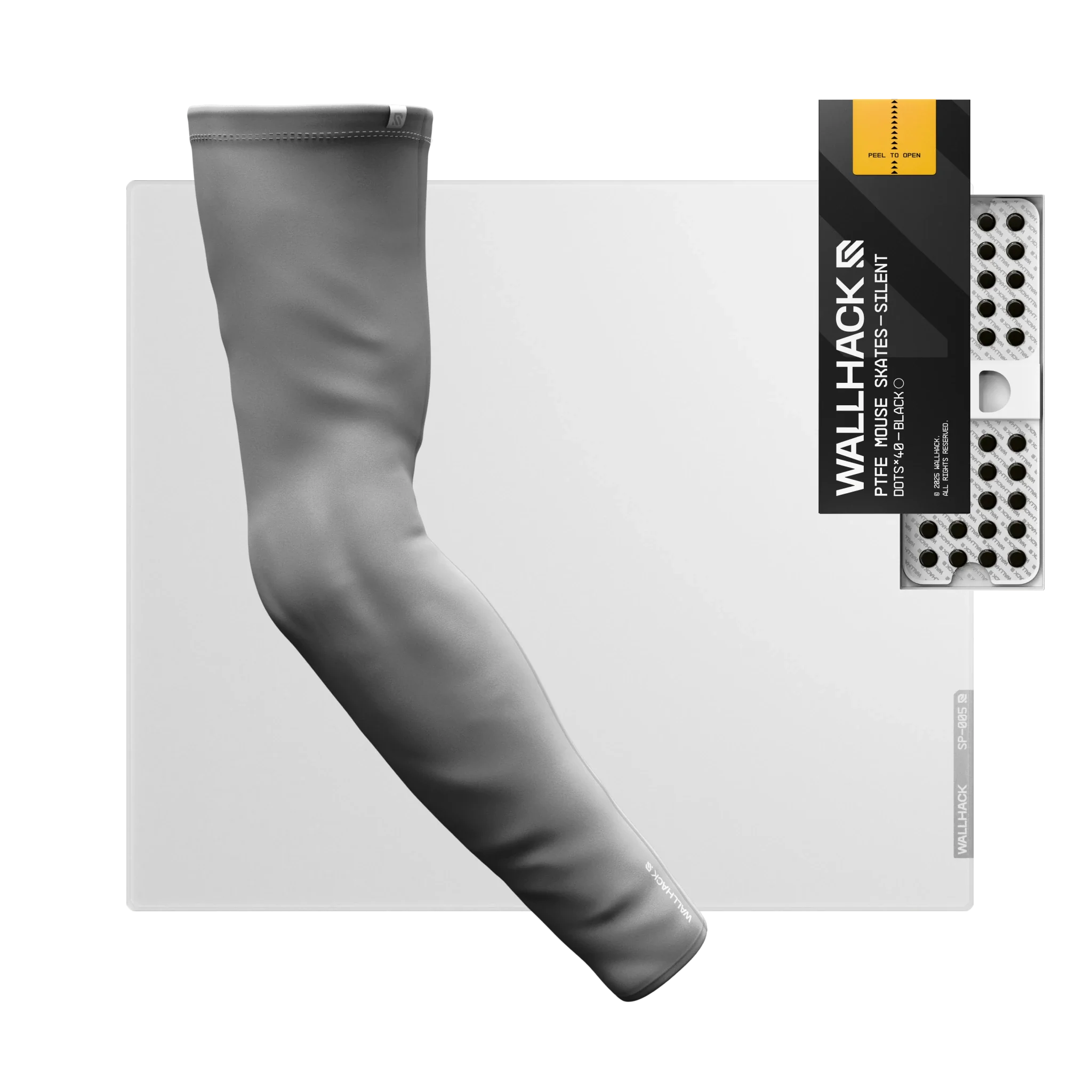 SP-005 (White) Bundle with PTFE Silent Skates & Pro Sleeve - Image 8