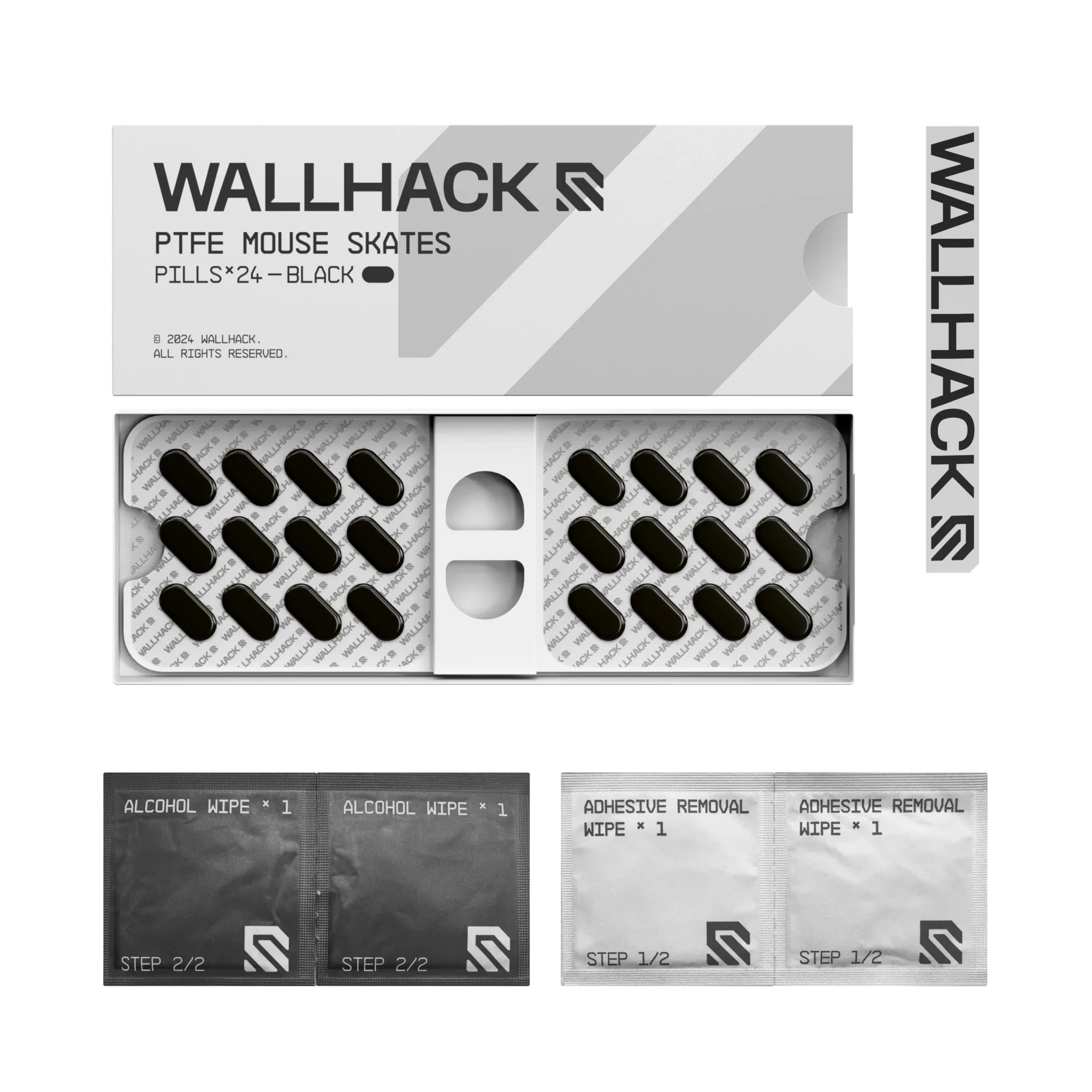 Wallhack Skates PTFE Black Pills - Image 5